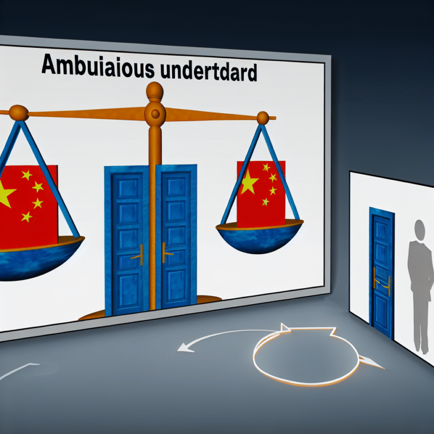 China about Trump's new customs threat: "Double Moral"