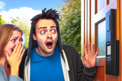 Couple exposed to Tiktok trend of door attacks