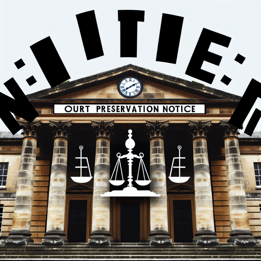 New message about the court - should not be demolished. THAN.