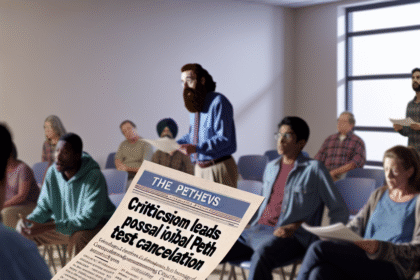 Peth tests may be scrapped after the criticism