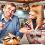 Daniel Nannskog mocks Norwegian food in Carina Bergfeldt