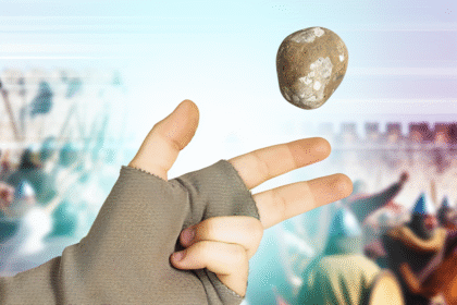 Stone throwing on E18