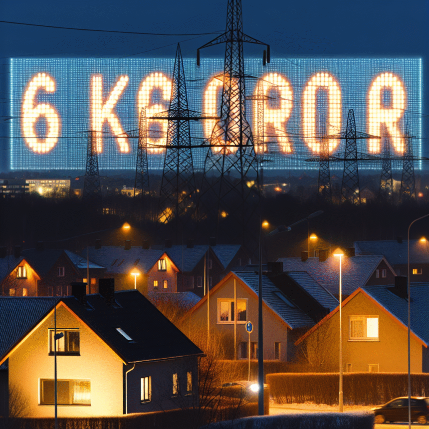 The electricity price is shining - almost six kronor tonight