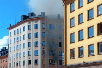 Alarm about an explosion in Gothenburg - building evacuated