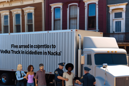 Five arrested are linked to "vodka truck" - young people in Nacka and Tyresö to hospital