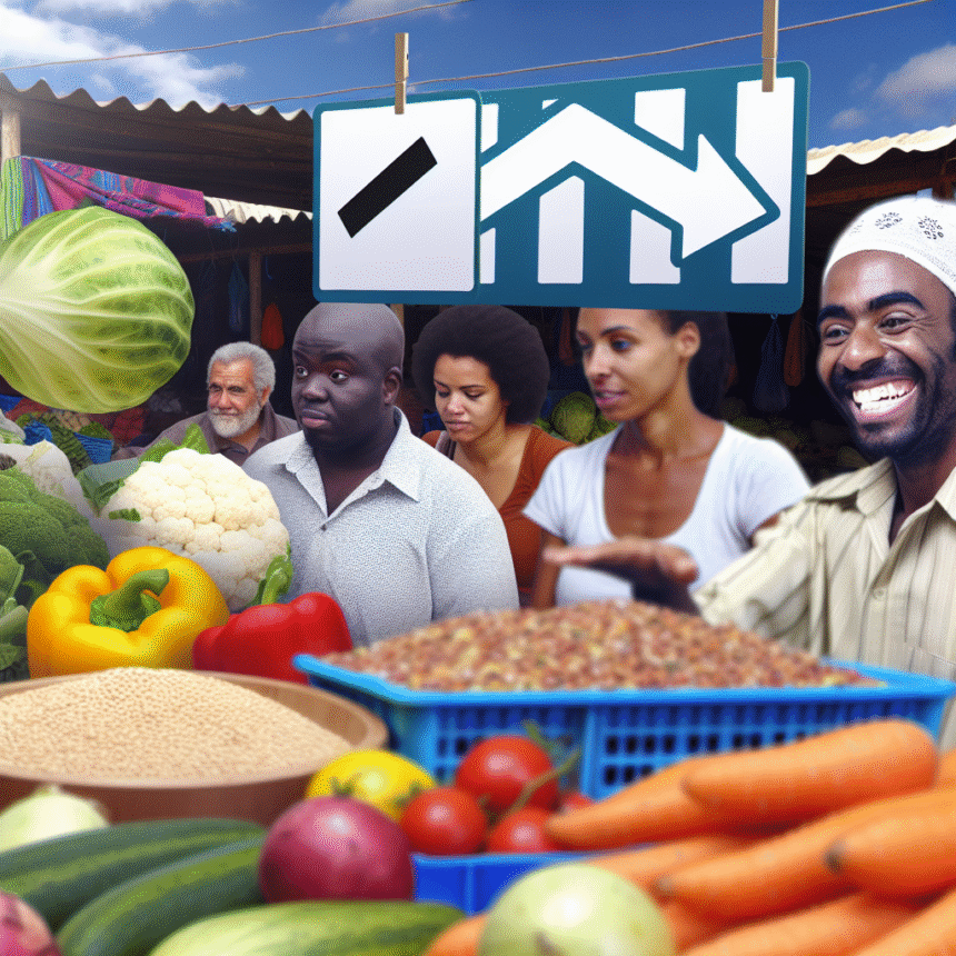 Food prices fell in September
