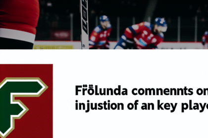 Frölunda about the damage to Filip Cederqvist