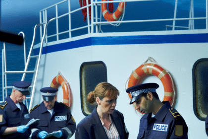 Suspected serious crime - boat is being investigated