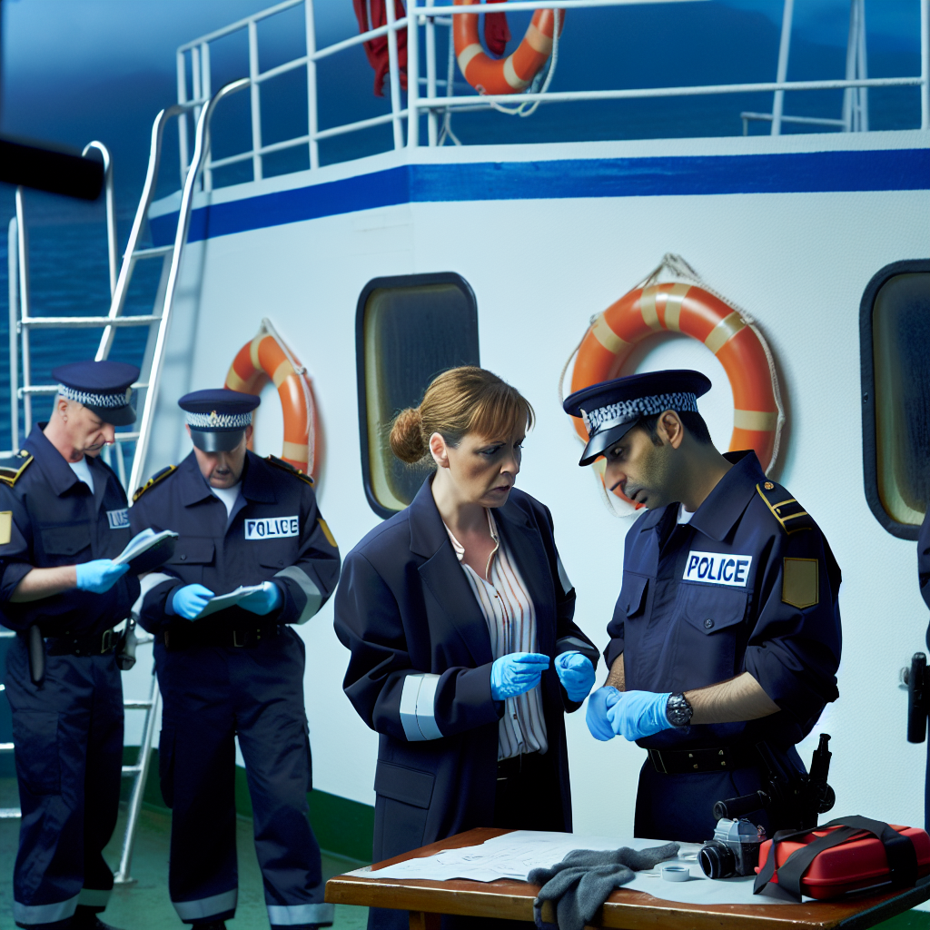 Suspected serious crime - boat is being investigated