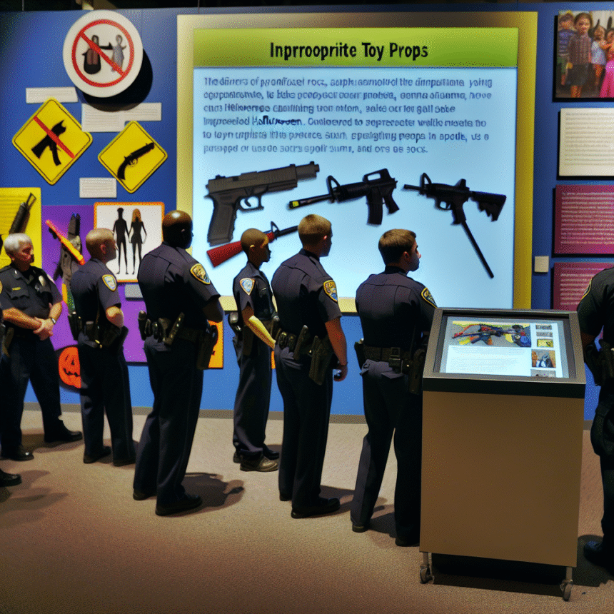 Police warn of pretend guns on Halloween