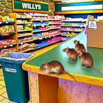 Rat problem at Willys in Botkyrka - risk a fine
