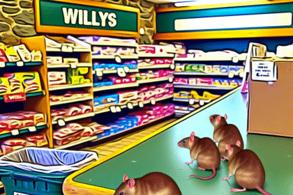 Rat problem at Willys in Botkyrka - risk a fine