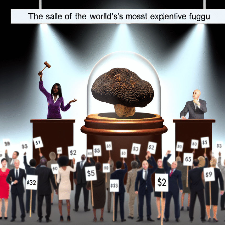 "The world's most expensive fungus" sold