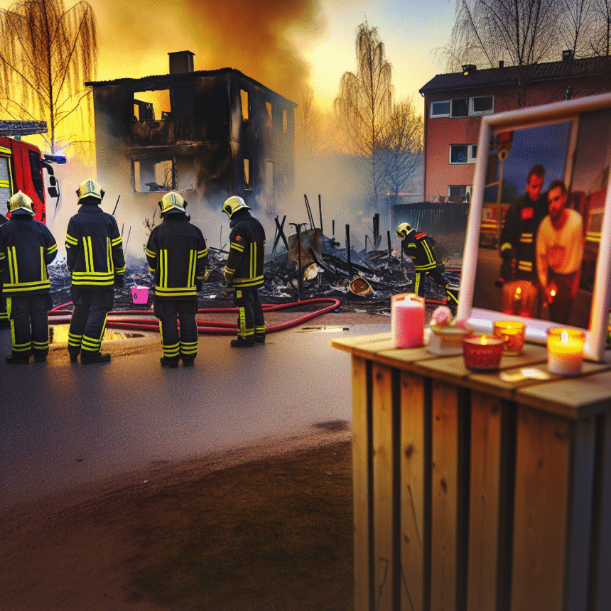 Young man dead after fire in Vällingby