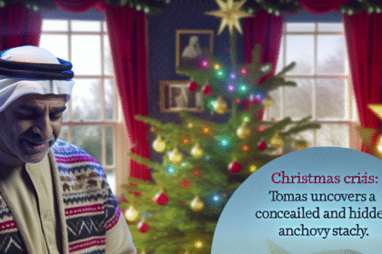 Jansson crisis this Christmas - Tomas found the anchovy stash