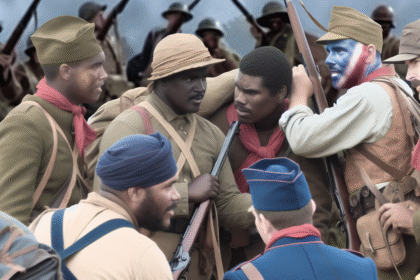 Conscripts in a fight – again