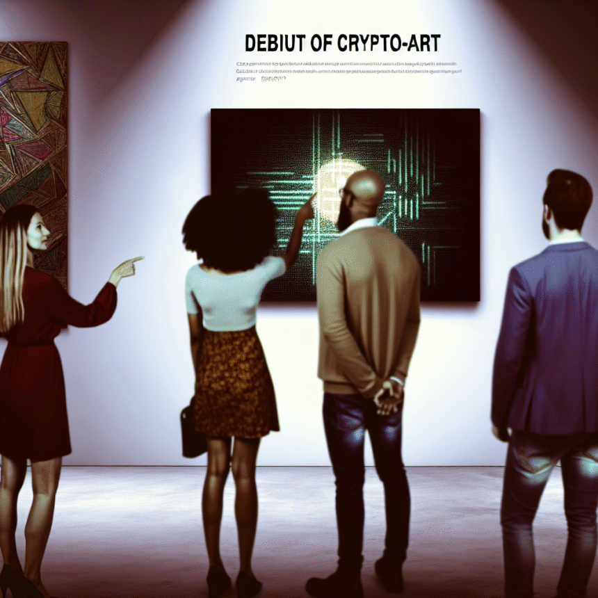 Premiere for crypto-art at the Kronofogden