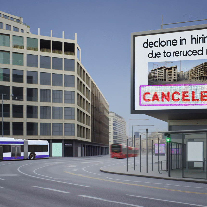 Fewer companies hire - "reduced mobility"