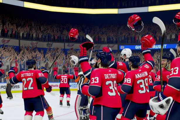 NHL: Detroit defeated Anaheim