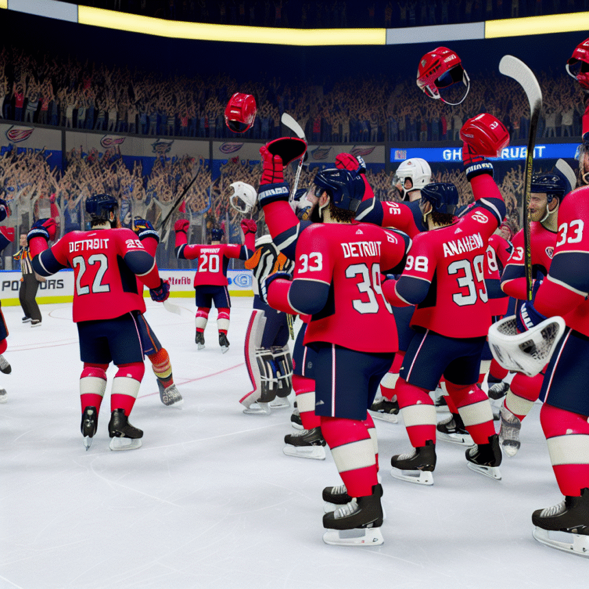 NHL: Detroit defeated Anaheim