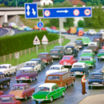 Queuing problem on E4