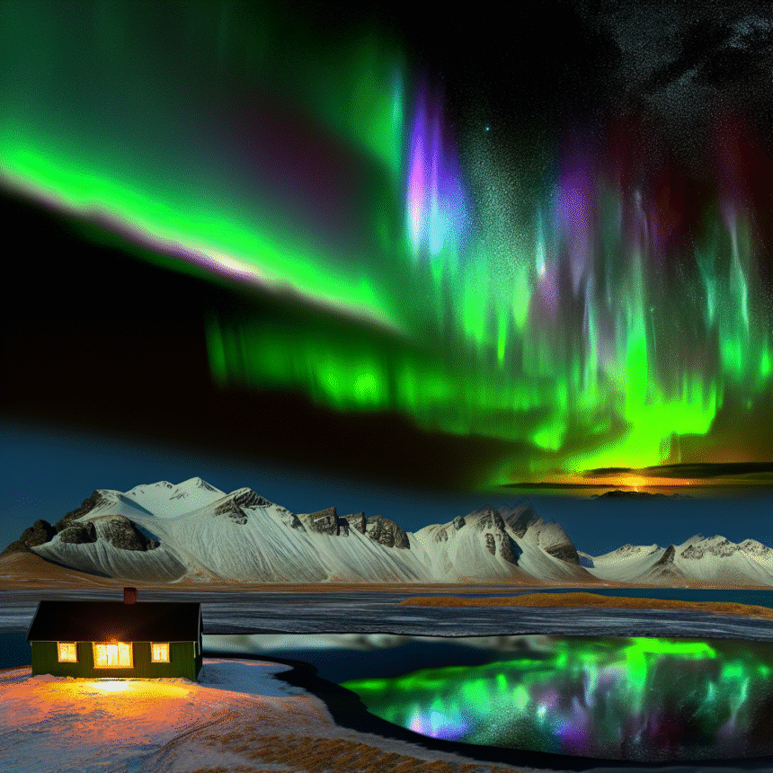 Discover Aurora in the Arctic North Iceland