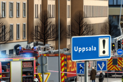 Alarm about explosion in Uppsala
