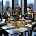 This is how the gold is distributed - after the big dispute for JLC