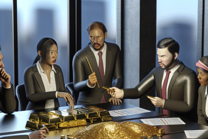 This is how the gold is distributed - after the big dispute for JLC