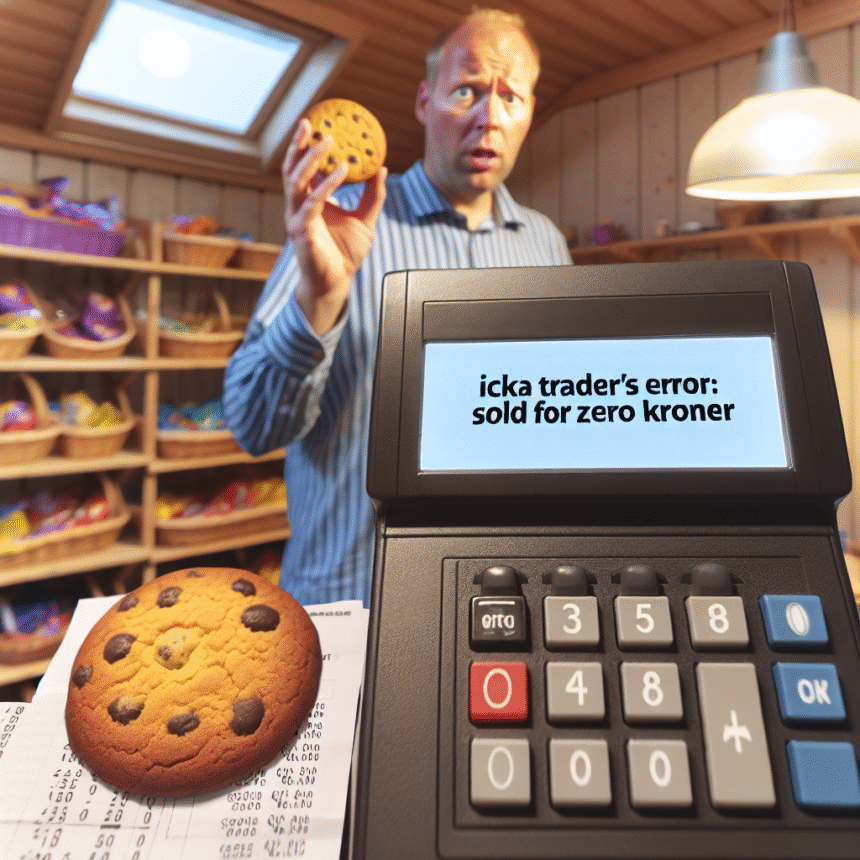 The Ica trader's mistake – sold a cookie for zero kroner