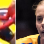 Koppang was pulled by the hair in the handball WC