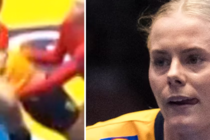 Koppang was pulled by the hair in the handball WC