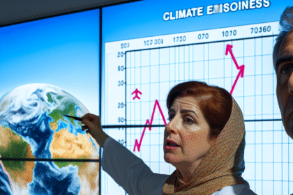 Romina Pourmokhtari criticizes the king's statement on climate emissions