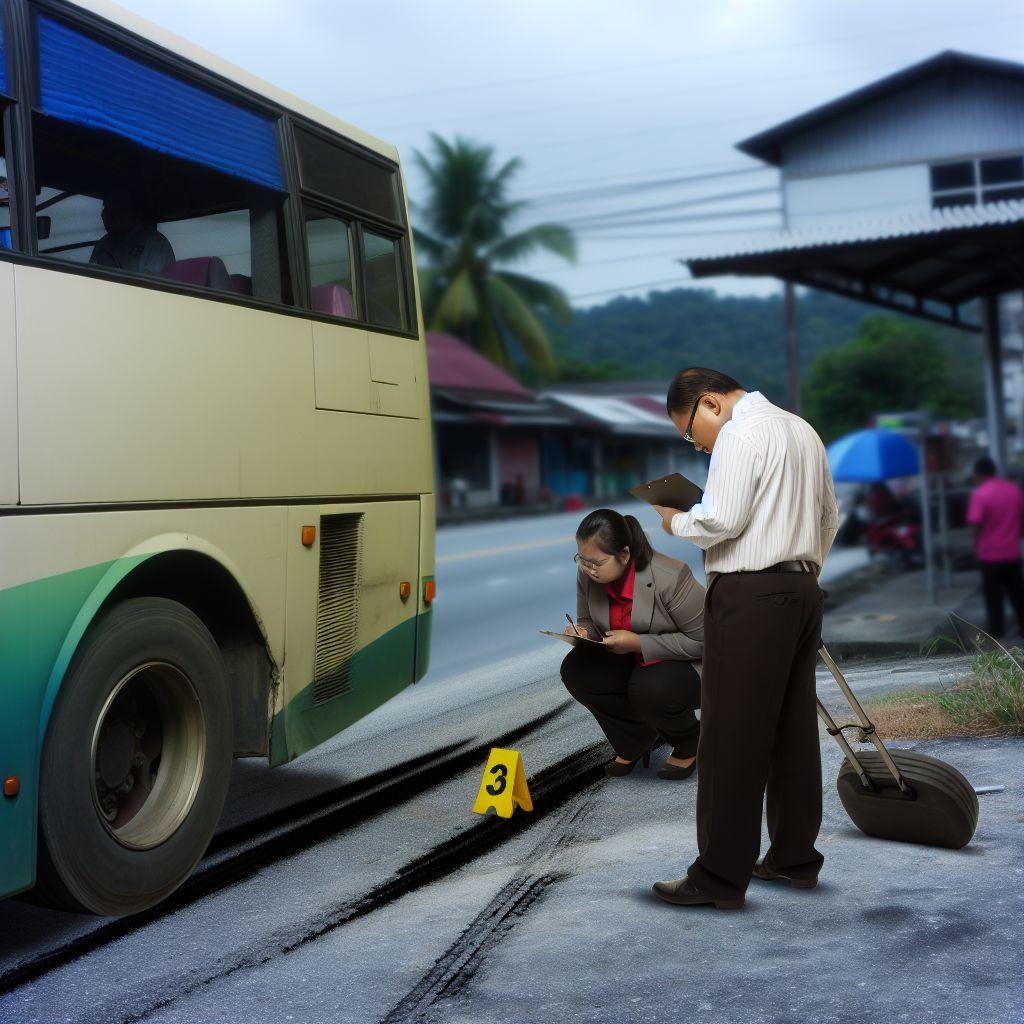 We know that - that's how the bus accident happened