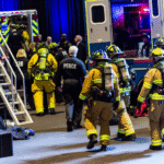 VMA after an alarm about an explosion