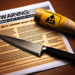 Abuse alert – "sharp object"