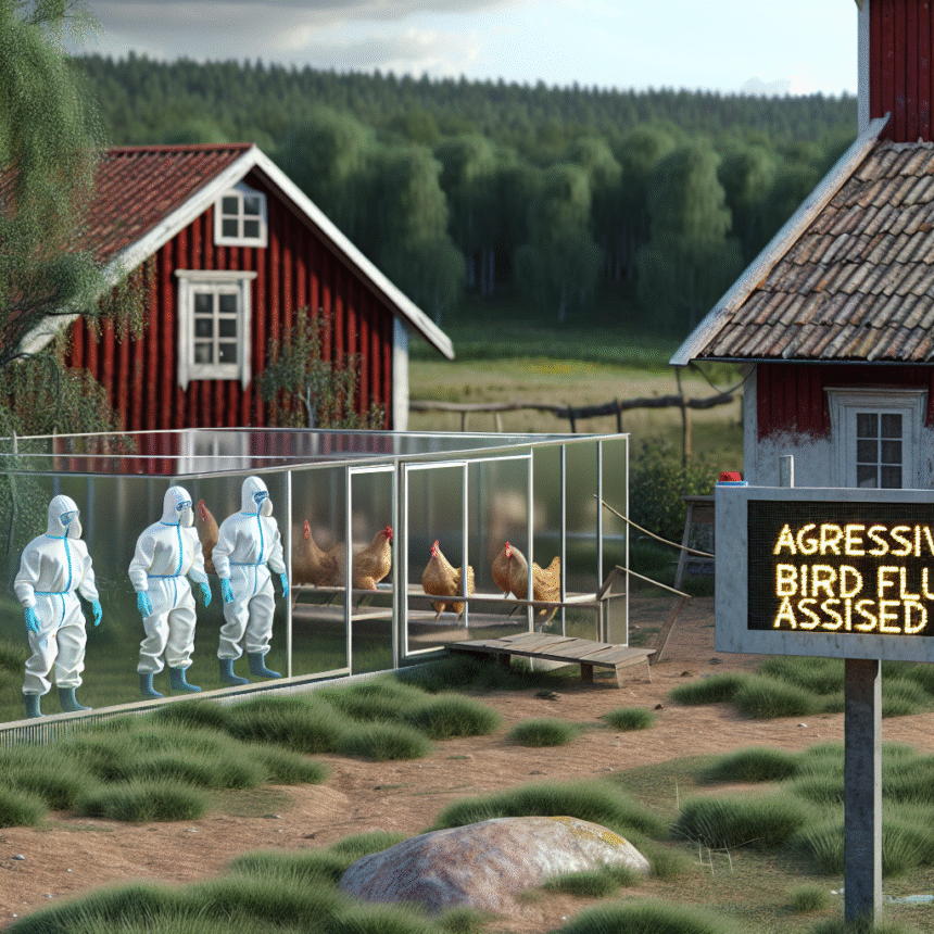 Alert about aggressive bird flu in southern Sweden