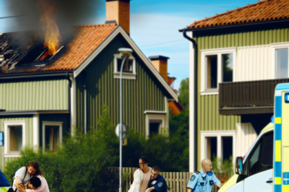 Fire in villa – two helped by ambulance | Sweden