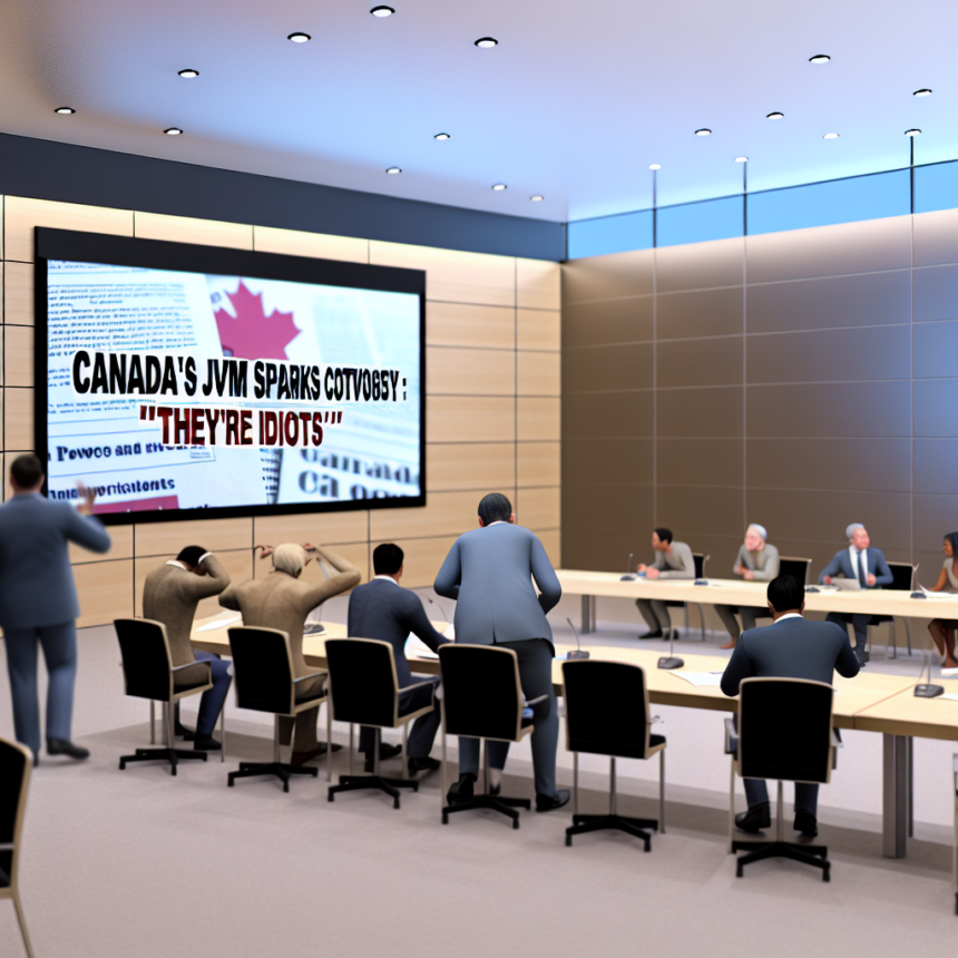JVM: Canada arouses anger in SVT: "As - idiots"