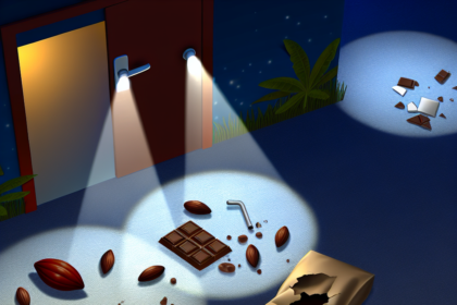 Chocolate thieves struck - two nights in a row