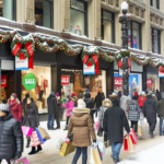 Strengthened Christmas shopping compared to last year