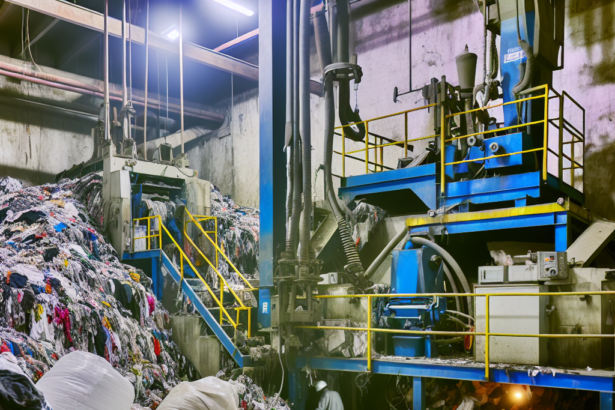 The clothing industry has to pay for textile waste itself