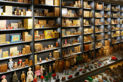 Famous toy collection at Bergrummet
