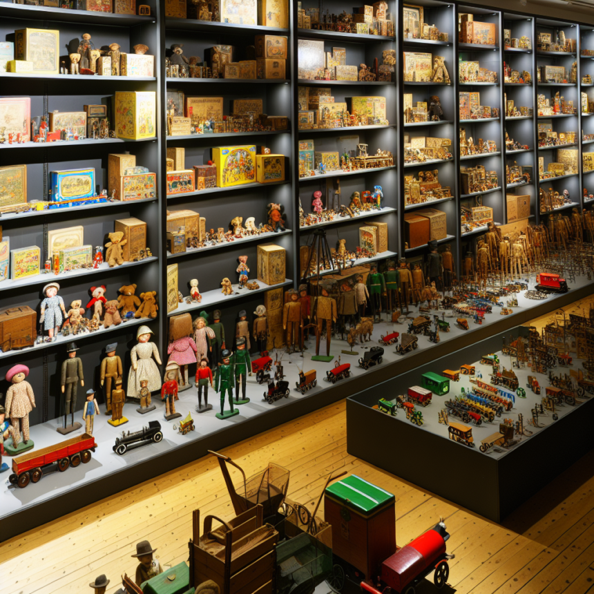 Famous toy collection at Bergrummet