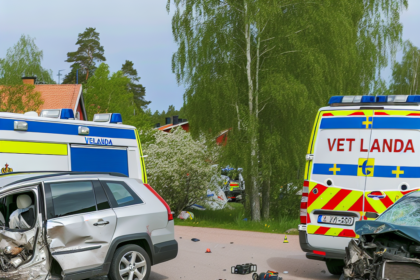 Frontal collision in Vetlanda | The Express