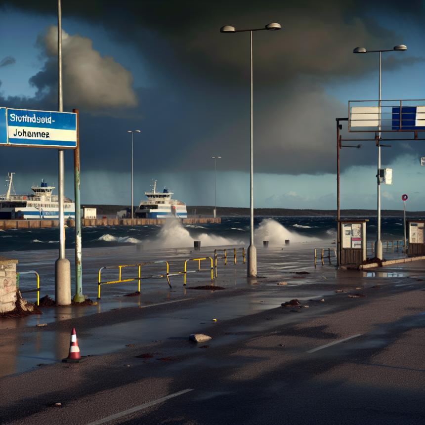 Destination Gotland cancels ferries ahead of storm Johannes