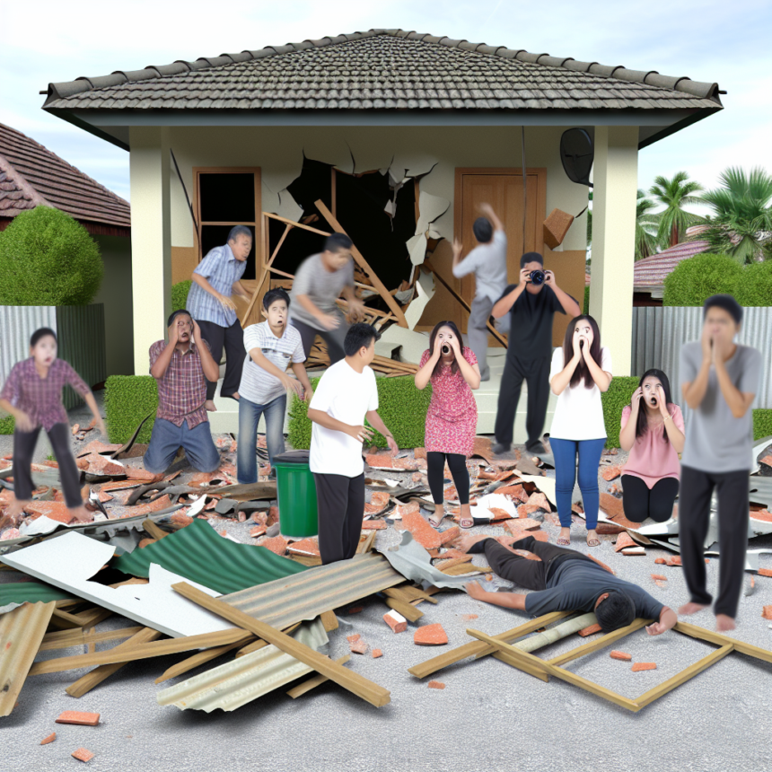 Explosion: "The house shook"