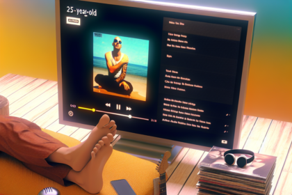 What was the 25-year-old listening to when life ended?