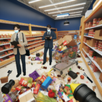 Brazen theft coup at Lidl exposed