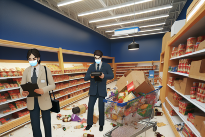 Brazen theft coup at Lidl exposed